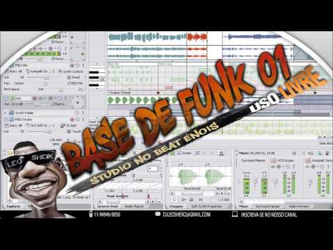 🔊 SUPER BASE DE FUNK 01 C/ MELODIA (USO LIVRE) 2017 ((DAN PROD))(( DJLEOSHEIK)) 👏