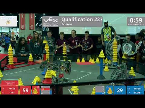 2018 VRC Sci Q227 - 7842B 114T vs 5956G 1320B - 143 to 78