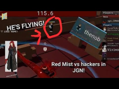 Fighting hackers as Red Mist in JGN - Item asylum