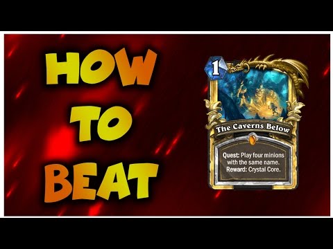 HOW TO BEAT QUEST ROGUE ? ǀ Hearthstone Un'Goro Funny & Lucky Moments