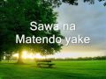 E R Mwansasu Matendo