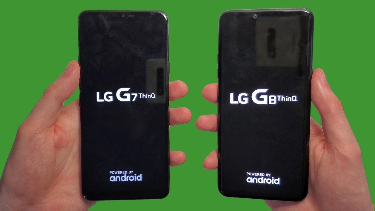 LG G7 vs LG G8 Speed Test, Battery Test & Cameras!