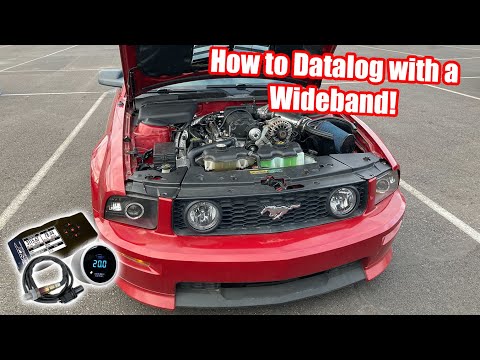 How to Datalog with a Wideband Air/Fuel Ratio Gauge! (SCT X4 Tuner! Analog Setup Instructions)