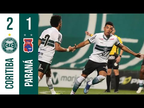 Coritiba 2x1 paraná Campeonato Paranaense gols da partida 23/07/2020