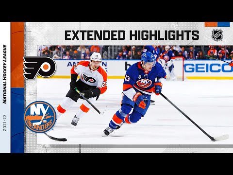 Philadelphia Flyers vs New York Islanders Jan 25, 2022 HIGHLIGHTS