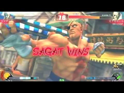 SF4:Hirushi! (Fu),Sakerock (Fu),Ero☆Fuerte (Fu) vs Cygnus (Sa),Nike (Ru),Inbe (Go) - NSB 12