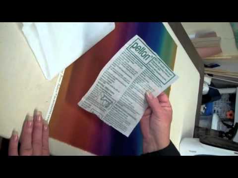 Couching Yarns & Cord onto Fabric