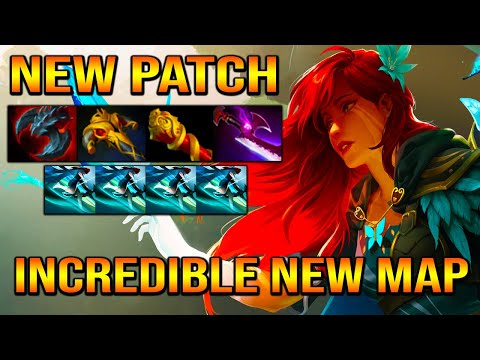 NEW PATCH [ Windranger ] INCREDIBLE NEW MAP - EASY KILL - DOTA 2 GAMEPLAY
