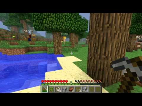 Lets Play Minecraft 1.2.5 With Minecolony Part 3 : Produced with Sony Vegas