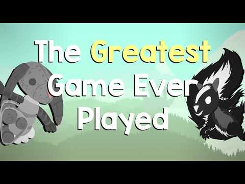 Der Protagonist von Ultimate Chicken Horse