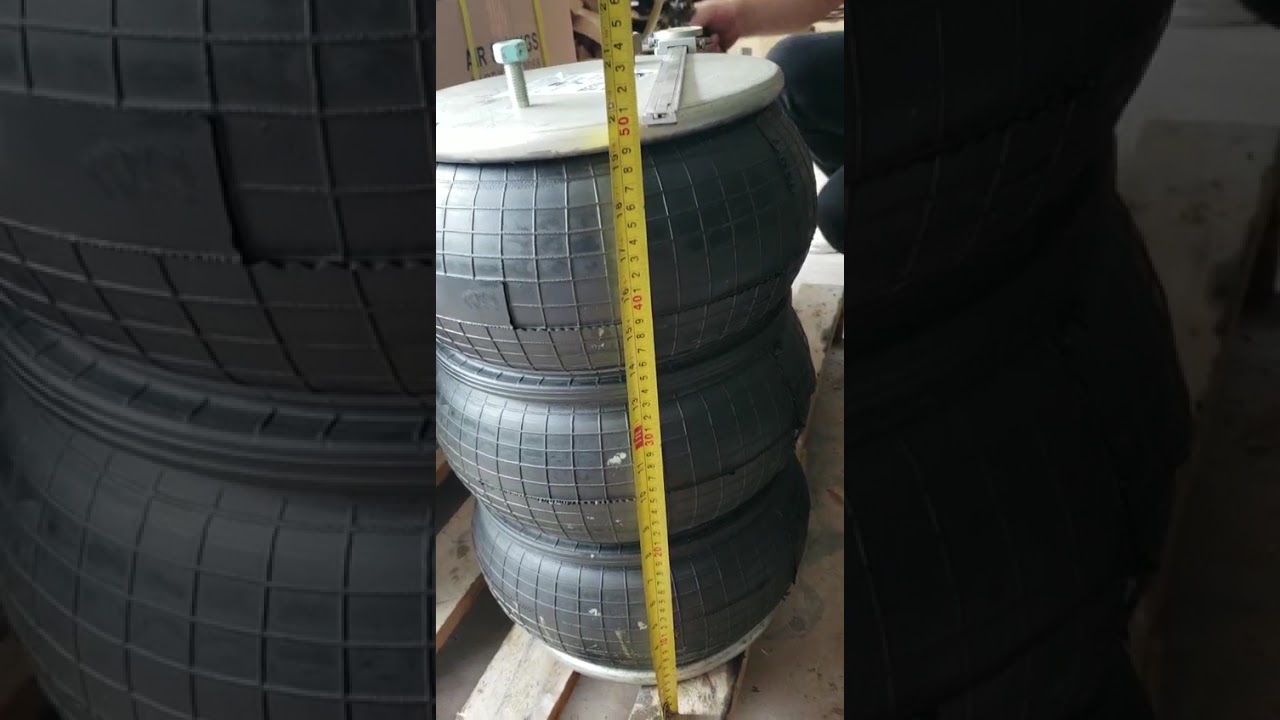 Contitech FT 530-30 Convoluted Air Springs 3/4 NPT Air Inlet Rubber Air Spring