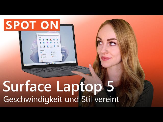 Video teaser for Surface Laptop 5: Schnell. Leicht. Mit Touchscreen. Surface Laptop 5 Review. Was kann er wirklich?