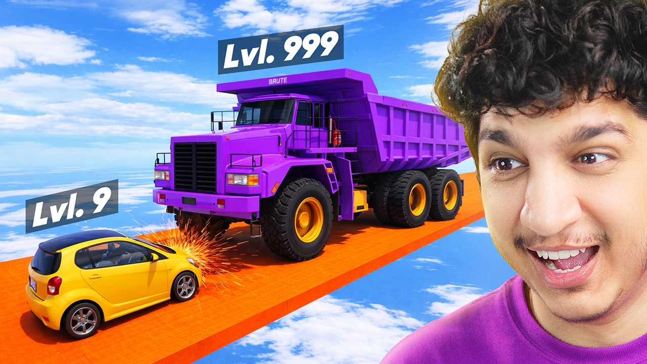 Level 999 Player vs Level 9 Player GTA 5 Races