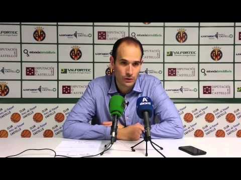 Sala de prensa Quinto Amics - Lucentum (PlayOff): Kuko Cruza