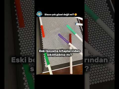 Böyle Boyama Kitabı Görmedim 🥰 Çok Güzel #akımvideoları  #komikyorum #komikyorumlar