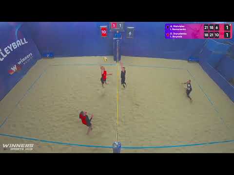 07:35 A. Matvieiev / I. Romanenko - D. Svyrydenko /I. Skrynnik 31.12.2022 | Winners Beach Volleyball