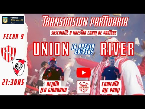 RIVER vs UNION - Liga Profesional 2023 - Fecha 9 - 31 de Marzo  -2023 - en vivo