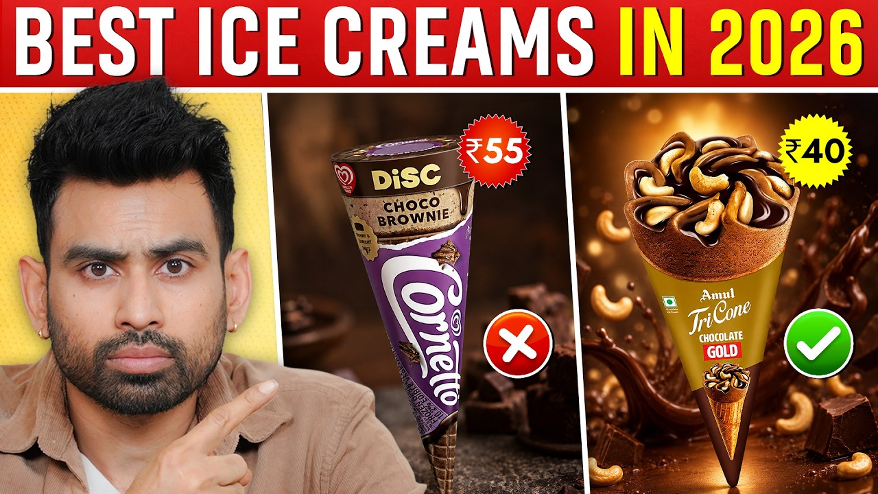 20 Ice Creams in India Ranked from Worst to Best (in 2026)