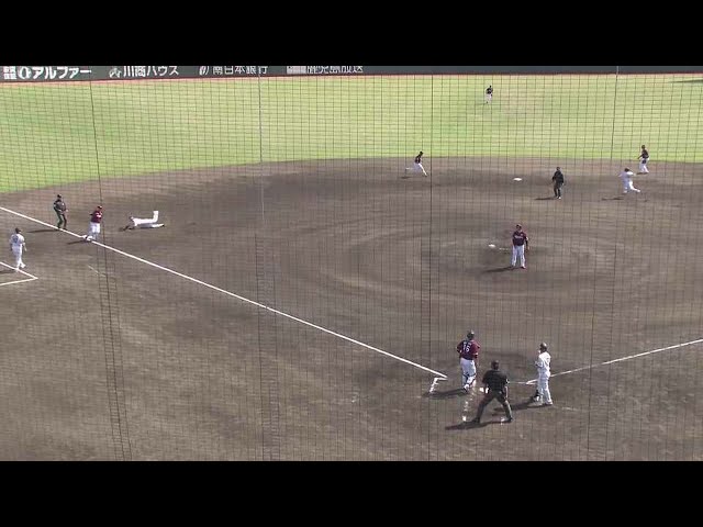 【3回裏】ホークス・三森大貴と野村勇が得点に繋がるダブルスチールを決める!! 2022年4月17日 福岡ソフトバンクホークス 対 東北楽天ゴールデンイーグルス