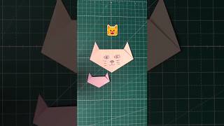 Easy Origami Cat - Perfect for Kids & Beginners! 🐱