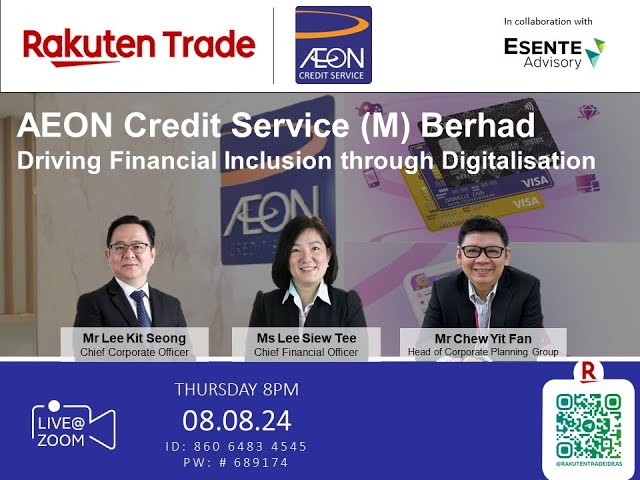 (Webinar) Rakuten Trade Ideas - AEON Credit Service (M) Bhd