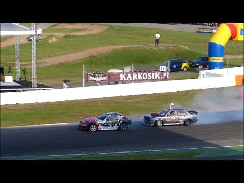 Driftmaster GP Hockenheim   TOP 32   Pawel Trela vs  Grzegorz Hypki    Opel GT vs  BMW E30 V8