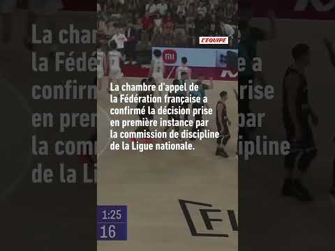 🏀 Matthew Strazel, suspendu à la suite d'un dérapage verbal ! #basketball #lequipe