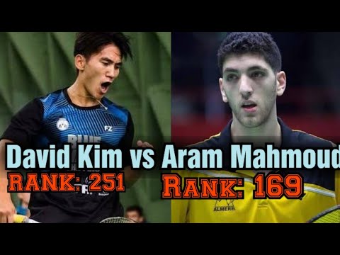 David Kim 🇩🇰 vs Aram Mahmoud 🇳🇱 (MS, Qualifier) - YONEX Belgian Intl. 2019 #badminton