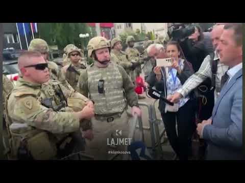 Ushtari amerikan, ish-kryetarit të Leposaviqit: Nuk jam këtu për negociata