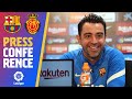 ? LIVESTREAM: XAVI PRESS CONFERENCE (BARÇA - MALLORCA)