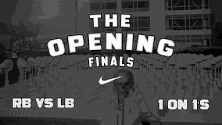 2017 The Opening Finals | RB vs LB 1 on 1's