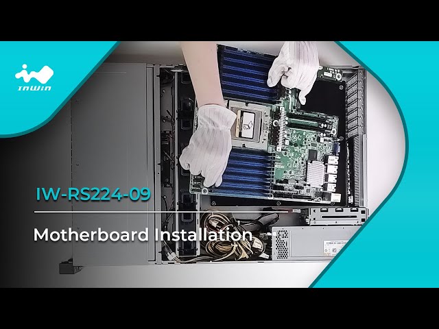 InWin IW-RS224-09 Motherboard Installation