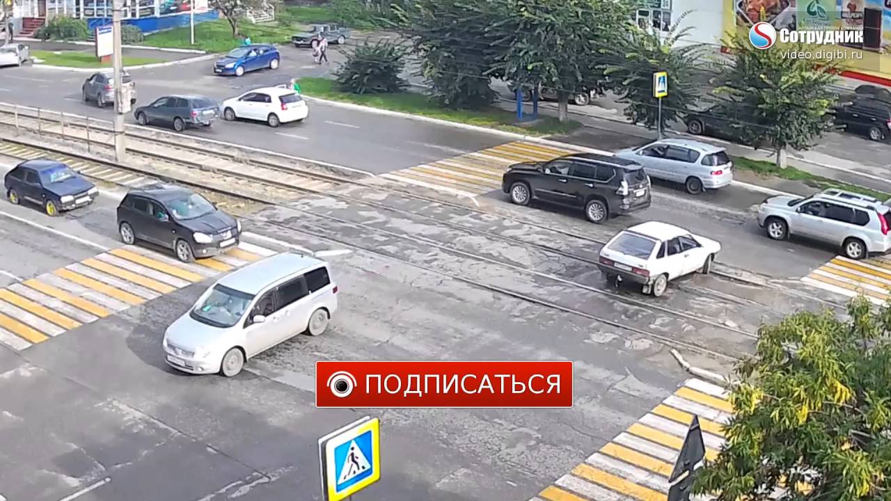 В Бийске сбили перебегавшего пешехода