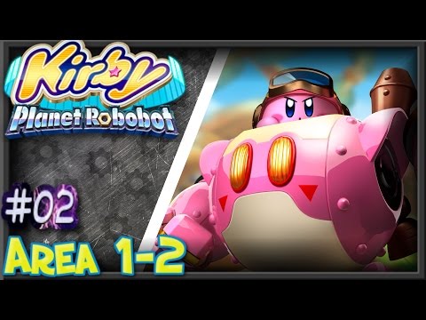 Kirby Planet Robobot (100%) Area 1-2: Patched Plains [02]