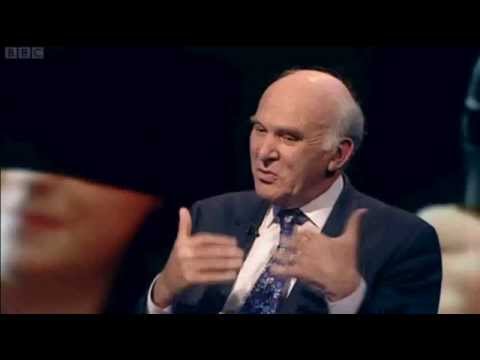 Jeremy Paxman vs Vince Cable over U-turn on Tuition Fees