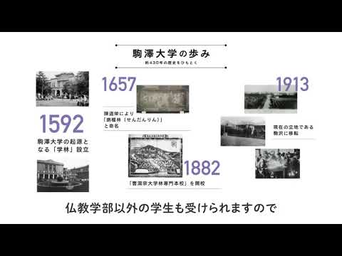 英米文学科 駒澤大学 オンライン大学紹介　Topic02「駒澤大学概要」