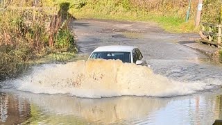 Floods, floods and more Floods Uk Flooding || vehicles vs deep water || flood compilation