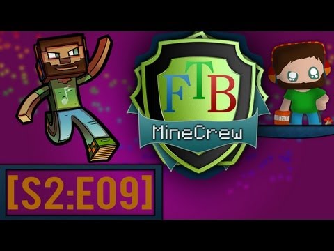 MineCrew: FTB #9 - Multiblock Farms! w/ AuXDubz [S2:E09]