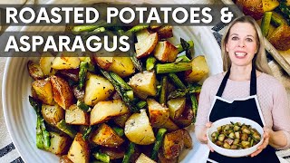 Roasted Potatoes and Asparagus