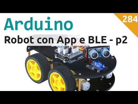 Robot controllato via BLE da App con giroscopio - 2/2 - Video 284