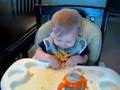 Kat Brody Eating Mac N Cheese