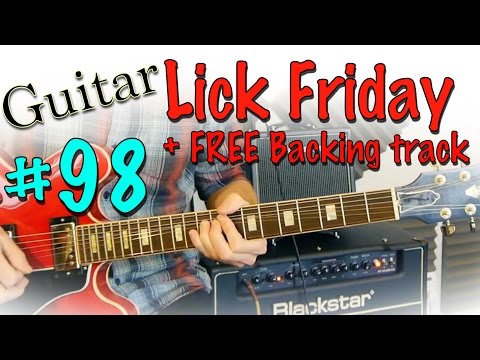 Guitar Lick Friday Week 98 -  Awesome Am Pentatonic shape one lick.