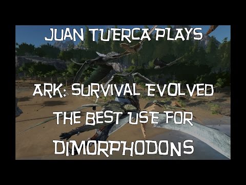 Ark: Survival Evolved - The best use for dimorphodons