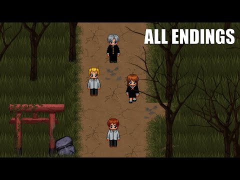 Ao Oni The Horror of Blueberry Onsen - All Endings