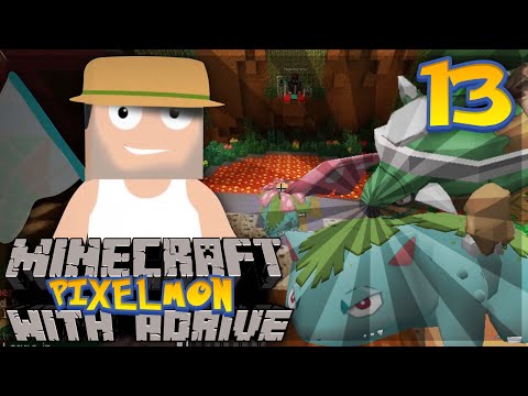 Minecraft PIXELMON with aDrive! Ep13 "GRASS GYM TIME" - PocketPixels Red Let's Play!