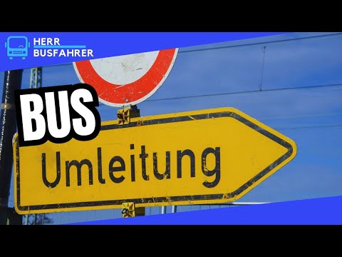 Plötzlich wird  der Bus Umgeleitet! | Wie Fahrgäste aus der Patsche Helfen! #herrbusfahrer