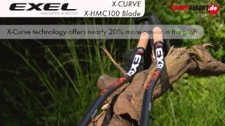 preview picture of video 'Exel X CURVE X HMC100 Blade Rollerskiing Poles  offered by www.sportalbert.de'