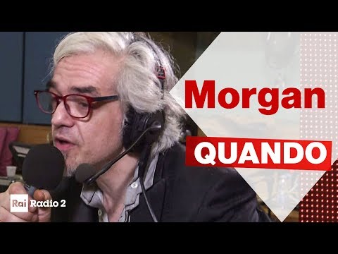 MORGAN canta TENCO a Cantautoradio su Radio2 - "Quando"