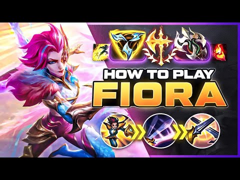 HOW TO PLAY FIORA SEASON 15 | Build & Runes | Season 15 Fiora Guide | League of Legends
