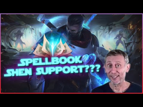 SPELLBOOK SHEN SUPPORT!!! HOW TO CLIMB TO CHALLENGER WITH SUPPORT!!!